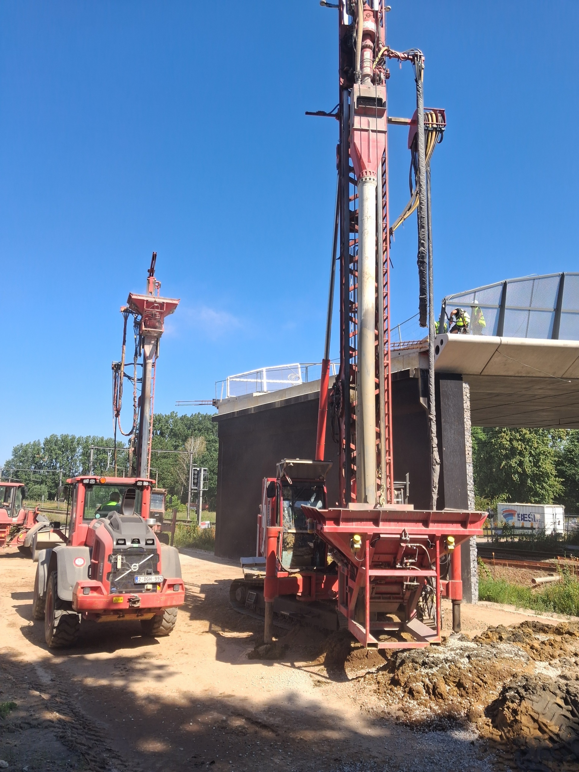 Grindkernen Bilzen BESIX Infra 2 smal